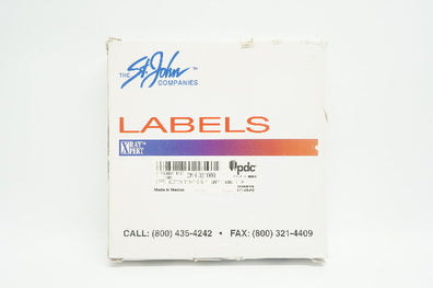 PDC 1-800-435-4242 Labels Label Custom 7/8X2-7/8 FL Green 1000 RL P